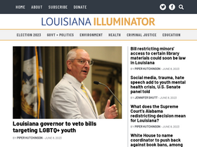 'lailluminator.com' screenshot