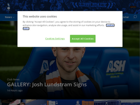 'oldhamathletic.co.uk' screenshot