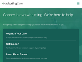 'navigatingcare.com' screenshot