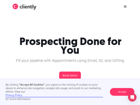 'cliently.com' screenshot