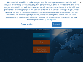 'supremocontrol.com' screenshot