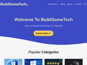 'buildsometech.com' screenshot