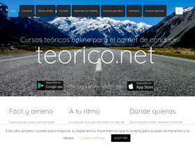 'teorico.net' screenshot