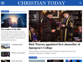 'christiantoday.com.au' screenshot