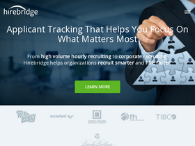 'hirebridge.com' screenshot