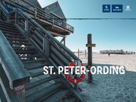 'st-peter-ording.de' screenshot