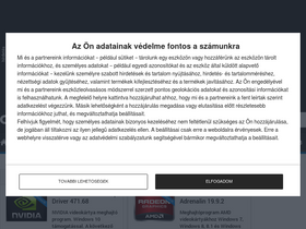 'szoftverbazis.hu' screenshot