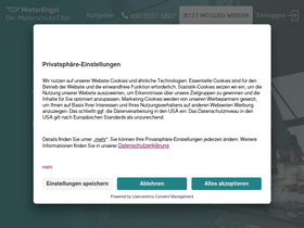 'mieterengel.de' screenshot