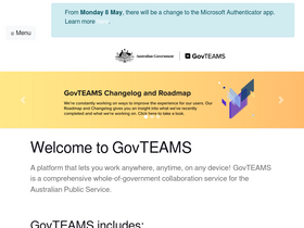 govteams.gov.au Traffic Analytics, Ranking & Audience [April 2025 ...