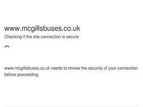 'mcgillsbuses.co.uk' screenshot