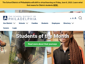 'philasd.org' screenshot
