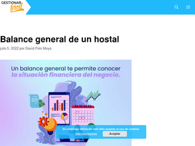 'gestionar-facil.com' screenshot