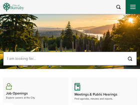 'burnaby.ca' screenshot