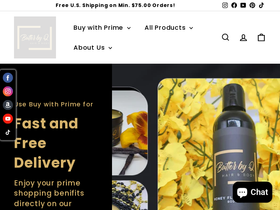 butterbyq.com homepage screenshot