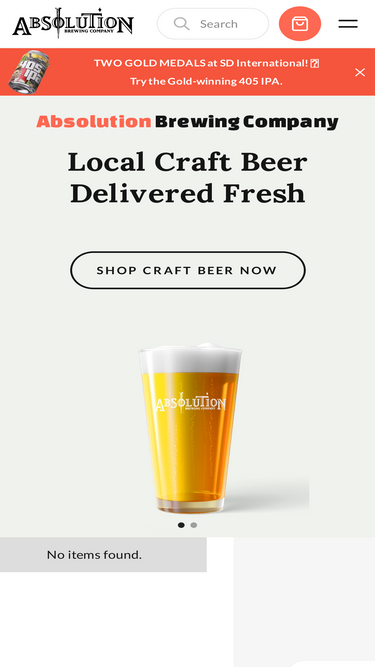 absolutionbrewingcompany.com