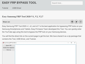 Easy Samsung FRP Tools V2.7