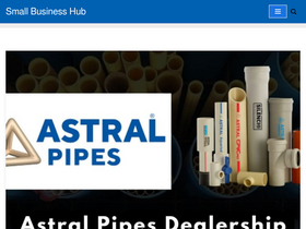 'smallbusinesshub.in' screenshot
