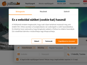 'pelikan.hu' screenshot