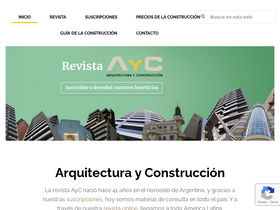 'aycrevista.com.ar' screenshot