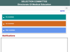 'tnmedicalselection.net' screenshot