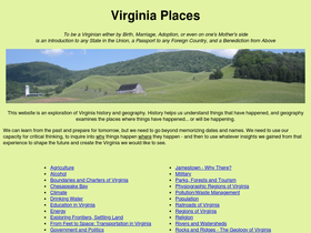 'virginiaplaces.org' screenshot