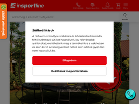 'insportline.hu' screenshot