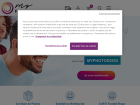 'myfujifilm.fr' screenshot