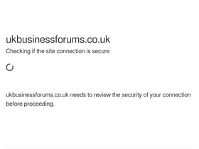 'ukbusinessforums.co.uk' screenshot