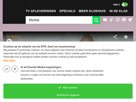 'hetklokhuis.nl' screenshot
