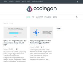 'codingan.com' screenshot