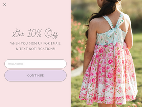 'sweethoneyclothing.com' screenshot