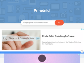 'prirucnici.hr' screenshot
