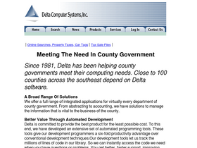 'deltacomputersystems.com' screenshot