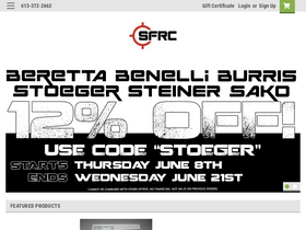 'theammosource.com' screenshot