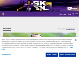 'vikings.com' screenshot