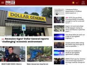 'fox17.com' screenshot