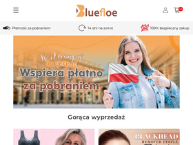 Bluefloe homepage screenshot