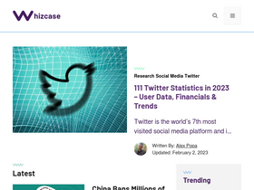 'whizcase.com' screenshot
