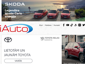 'iauto.lv' screenshot
