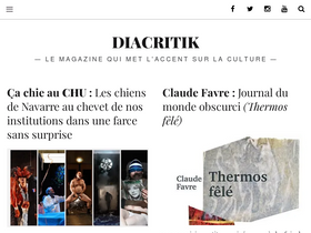'diacritik.com' screenshot