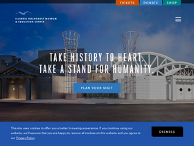 'ilholocaustmuseum.org' screenshot