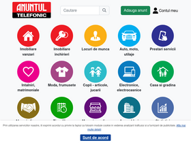 'anuntul.ro' screenshot