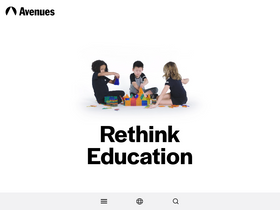 'avenues.org' screenshot