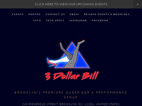 '3dollarbillbk.com' screenshot
