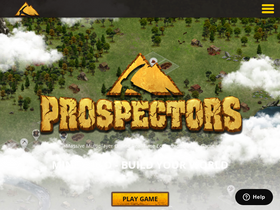 'prospectors.io' screenshot