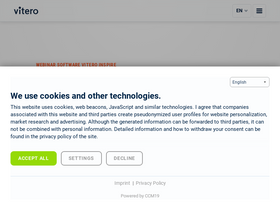 'vitero.de' screenshot