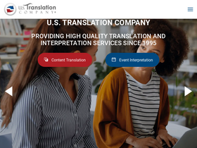 'ustranslation.com' screenshot