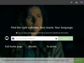 'opensubtitles.com' screenshot