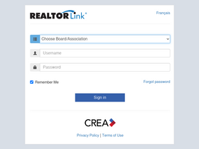 'realtorlink.ca' screenshot