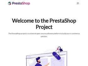 'prestashop-project.org' screenshot